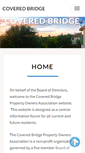 Mobile Screenshot of coveredbridgeaustin.org